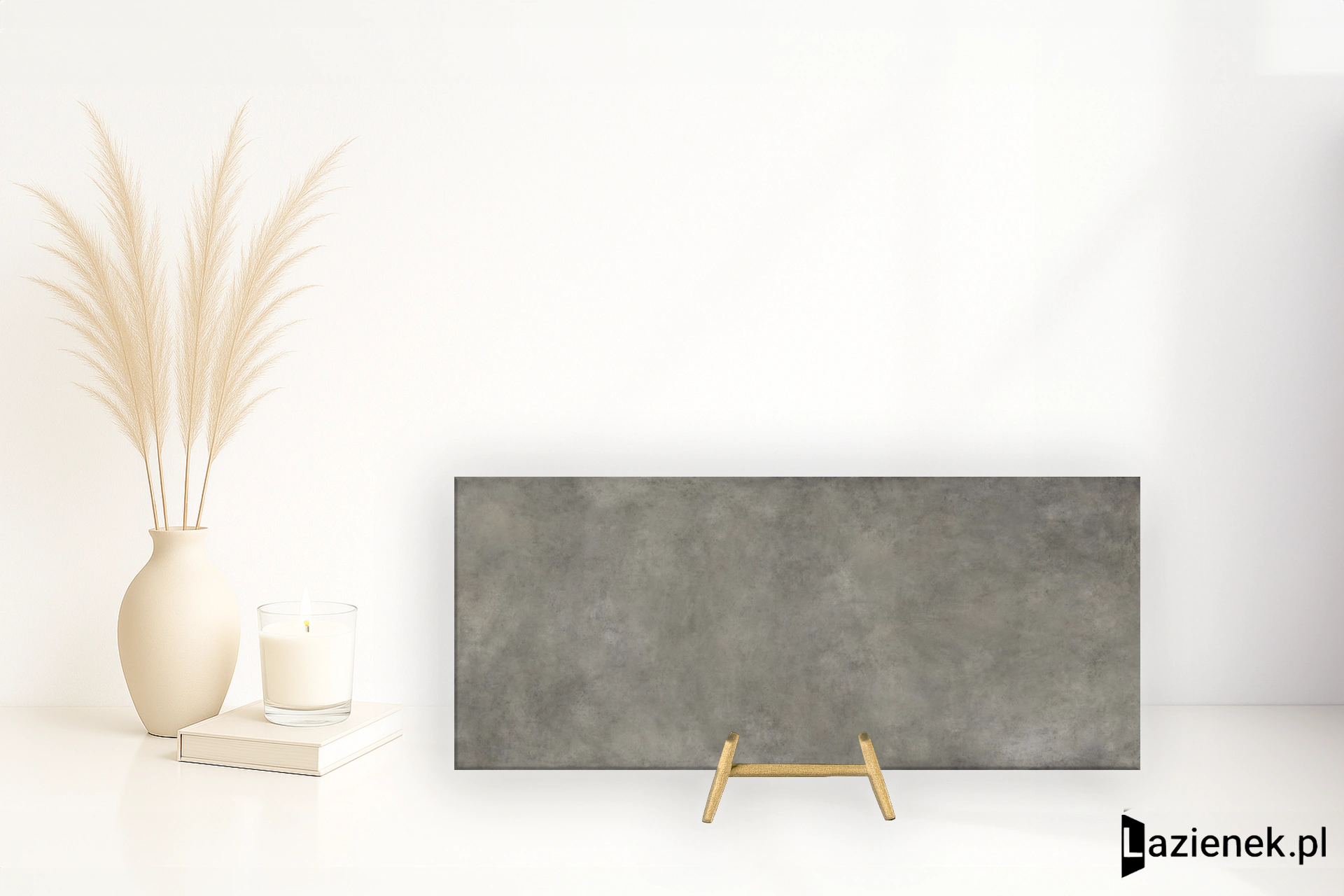 La Fabbrica Ava Hurban Gray matowa 120x280 cm gr. 6 mm - płytka rektyfikowana / (L)177083